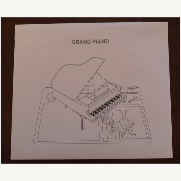 DIY Grand Piano Steel Sheets 3D Model - Picture 6 of 12